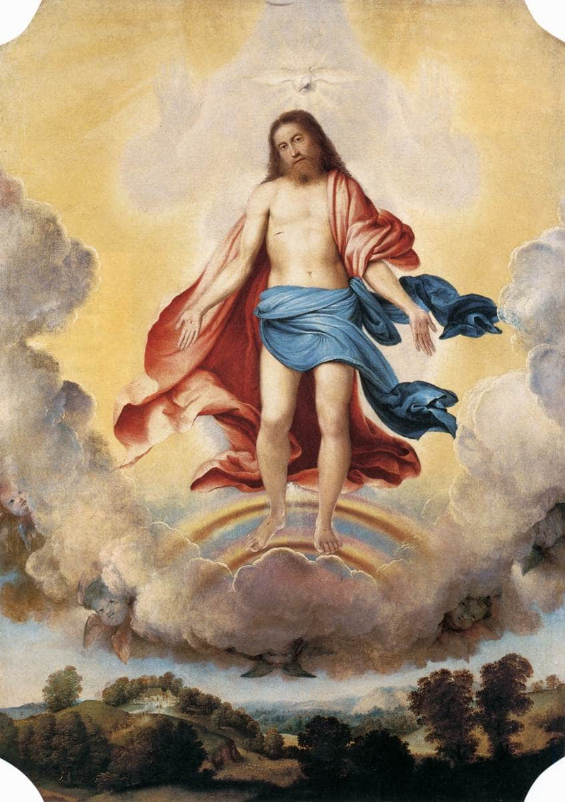 The Trinity by Lorenzo Lotto — Oil Painting Reproduction
