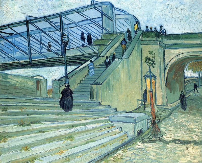 The Trinquetaille Bridge by Vincent van Gogh — Oil Painting Reproduction