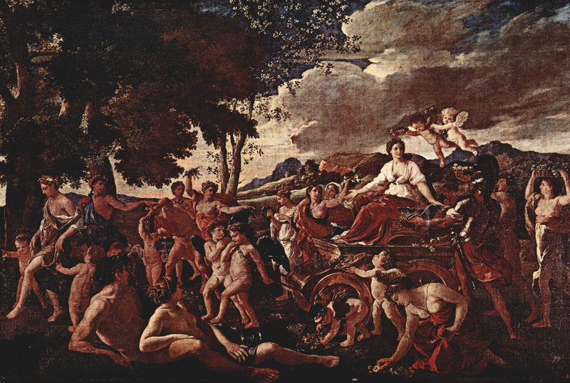 The Triumph of Flora by Nicolas Poussin — Oil Painting Reproduction