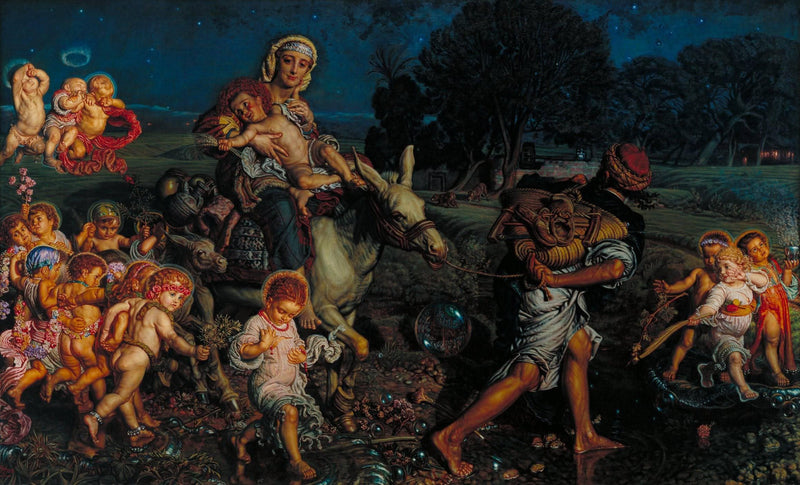 The Triumph of the Innocents by William Holman Hunt — Oil Painting Reproduction