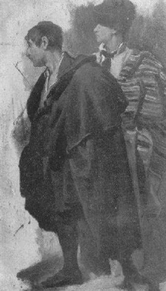 The two basques in bedroom