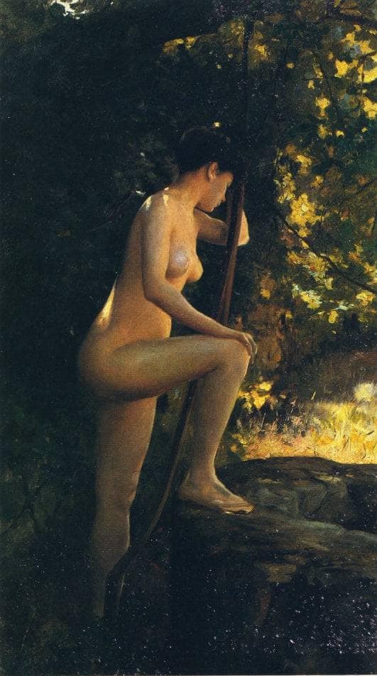The Unfulfilled Wish by Julius LeBlanc Stewart — Oil Painting Reproduction