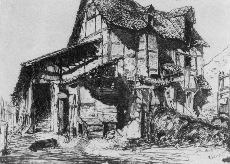 The Unsafe Tenement by James McNeill Whistler — Oil Painting Reproduction