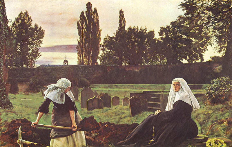 The Vale Of Rest by John Everett Millais — Oil Painting Reproduction