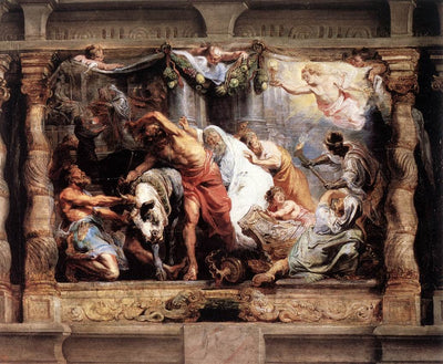The Victory of Eucharistic Truth over Heresy in modern living room
