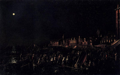 The vigil of Santa Marta in master bedroom