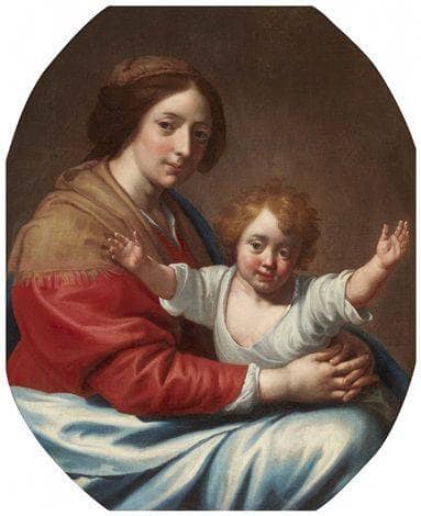 The Virgin and Child in study