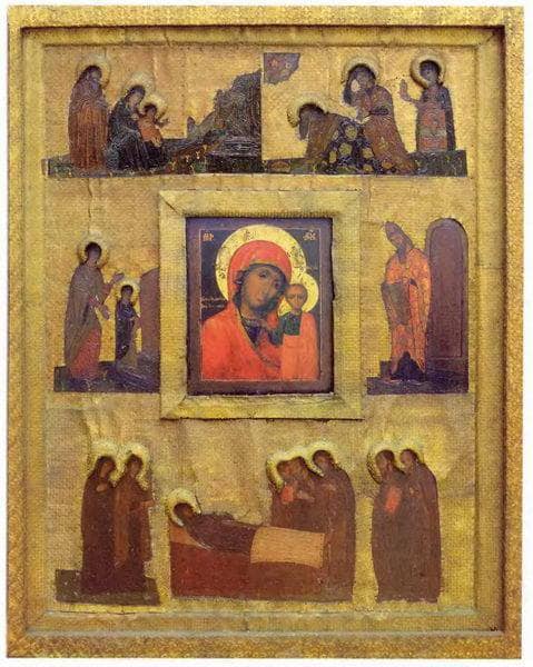 The Virgin Holidays by Nicholas Roerich — Oil Painting Reproduction