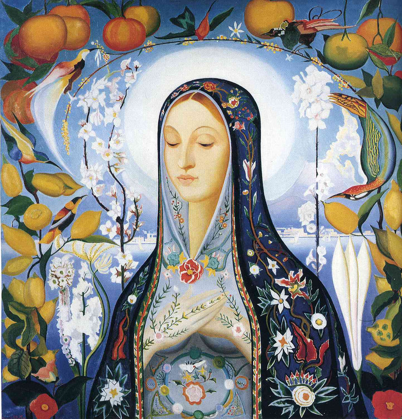The Virgin by Joseph Stella — Oil Painting Reproduction