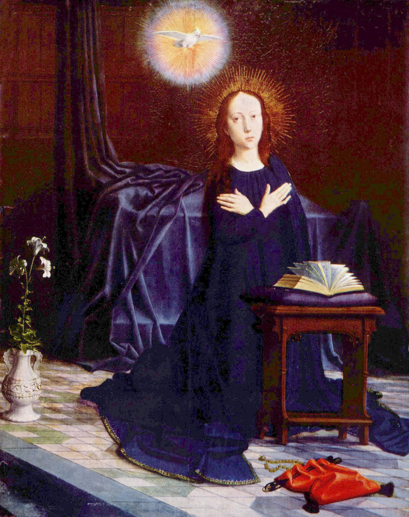 The Virgin of the Annunciation by Gerard David, Oil Painting Reproduction