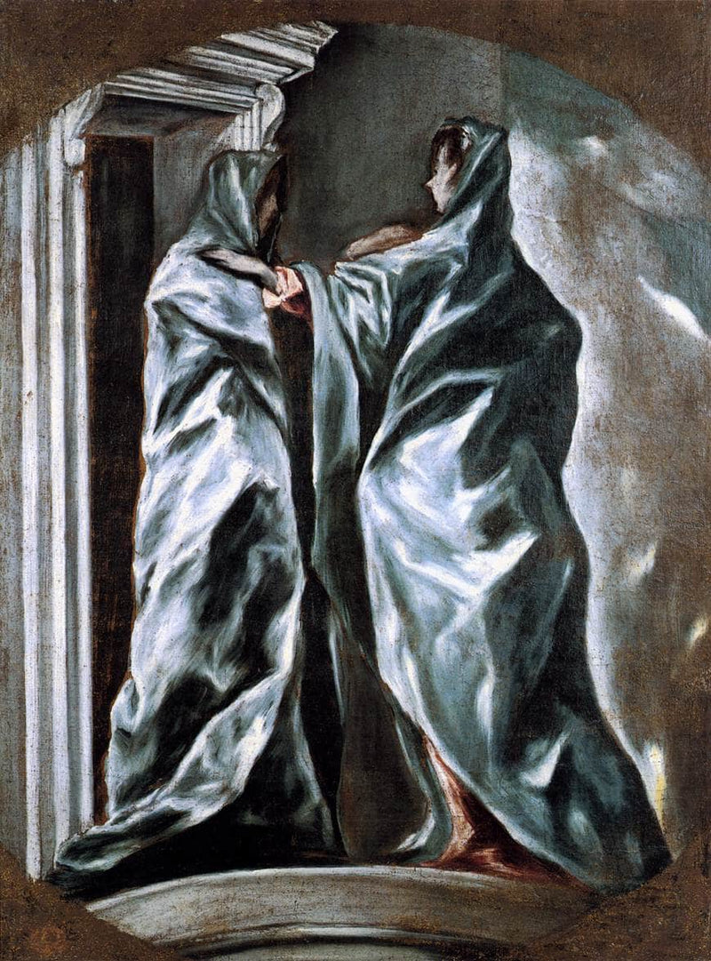 The Visitation by El Greco — Oil Painting Reproduction