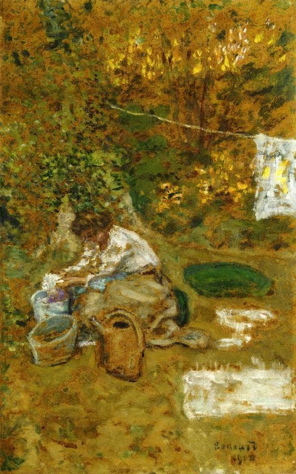 The Washing by Pierre Bonnard — Oil Painting Reproduction