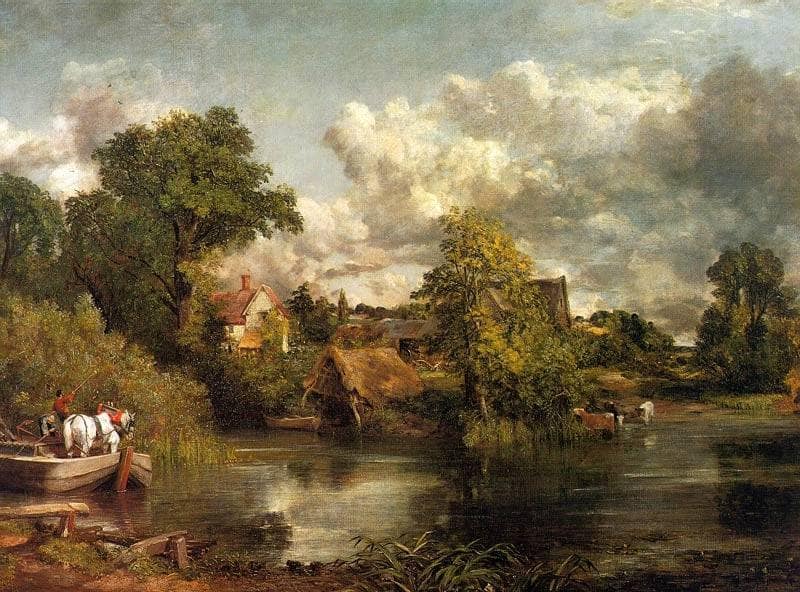 The White Horse by John Constable — Oil Painting Reproduction