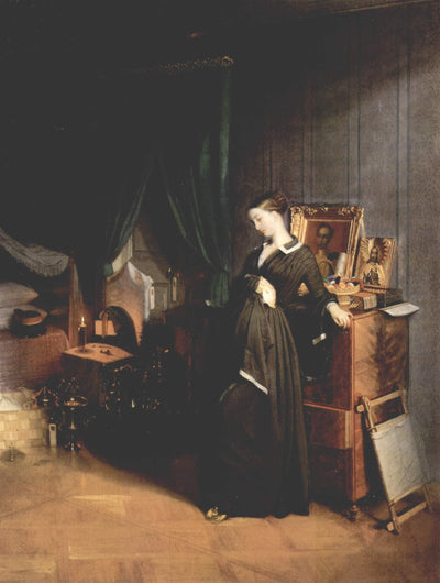 The Widow in kitchen