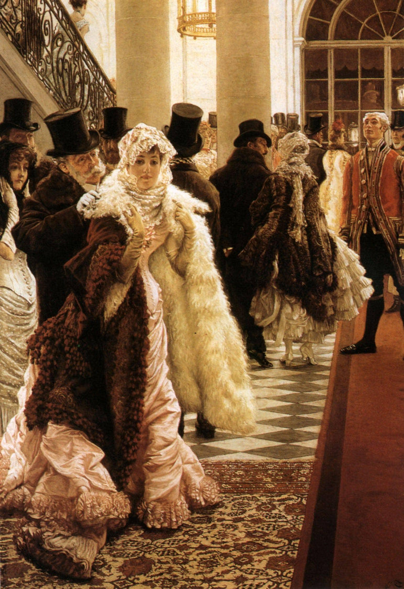 The Woman of Fashion (La Mondaine) by James Tissot — Oil Painting Reproduction