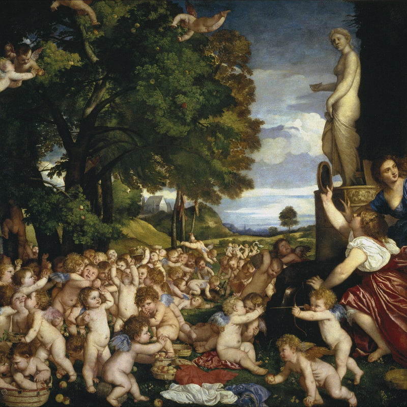 The Worship of Venus by Titian — Oil Painting Reproduction