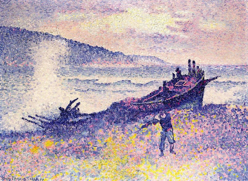 The Wreck by Henri-Edmond Cross — Oil Painting Reproduction