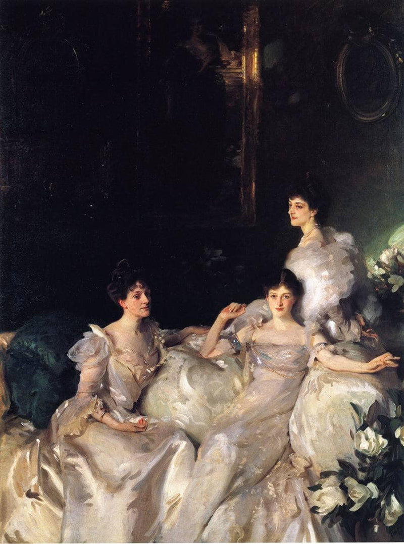 The Wyndham Sisters by John Singer Sargent — Oil Painting Reproduction