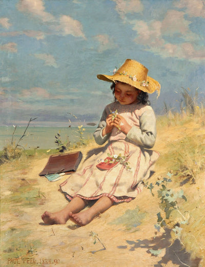 The young botanist in master bedroom