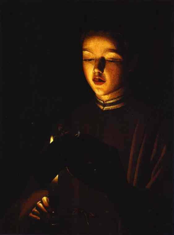 The Young Singer by Georges de la Tour — Oil Painting Reproduction