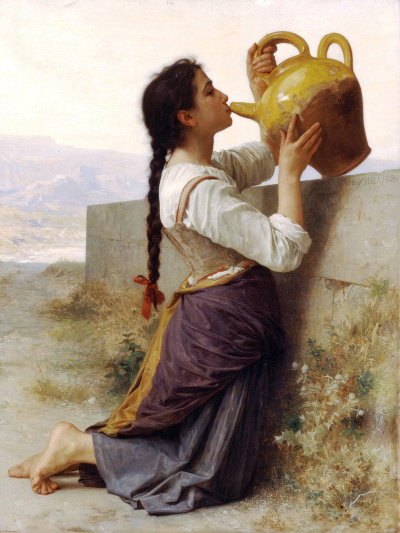 Thirst by William-Adolphe Bouguereau — Oil Painting Reproduction