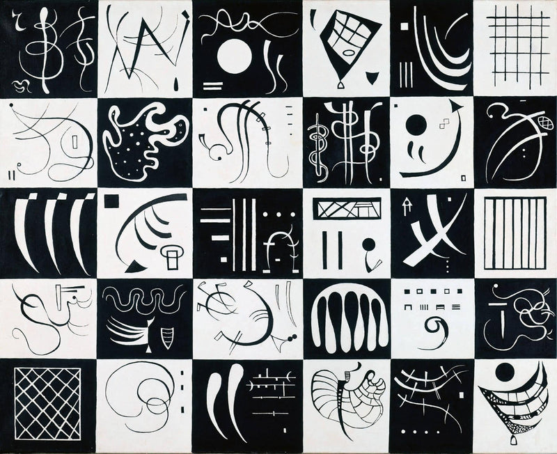 Thirty by Wassily Kandinsky — Oil Painting Reproduction
