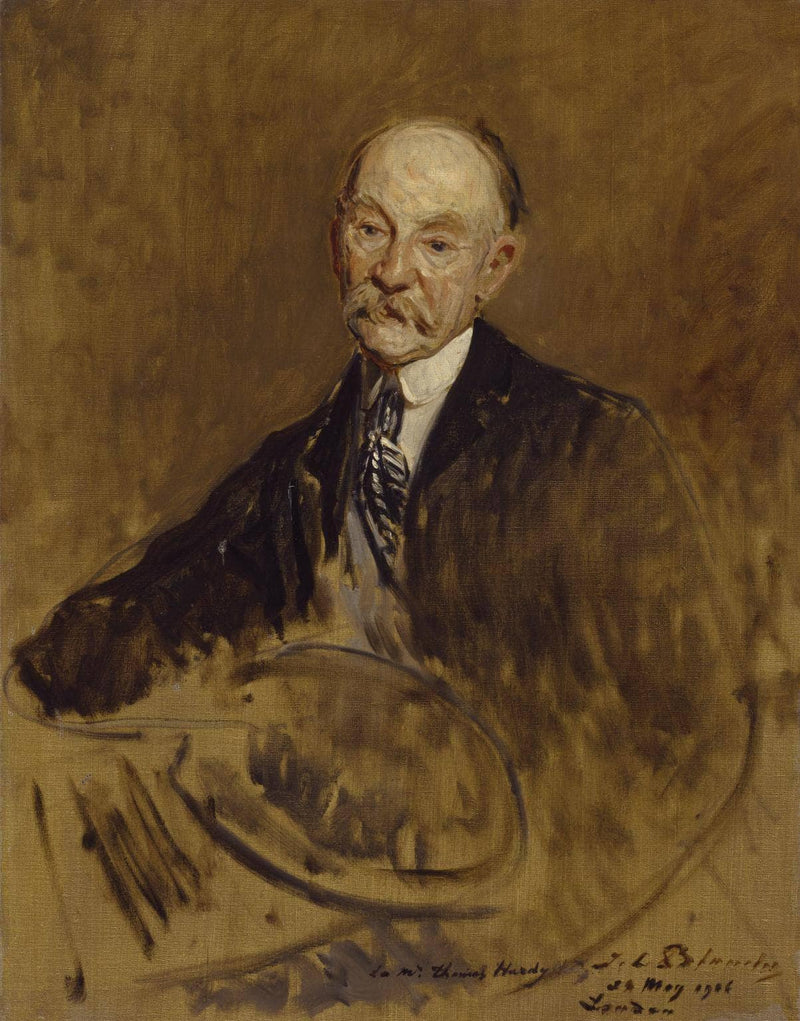 Thomas Hardy by Jacques-Émile Blanche — Oil Painting Reproduction