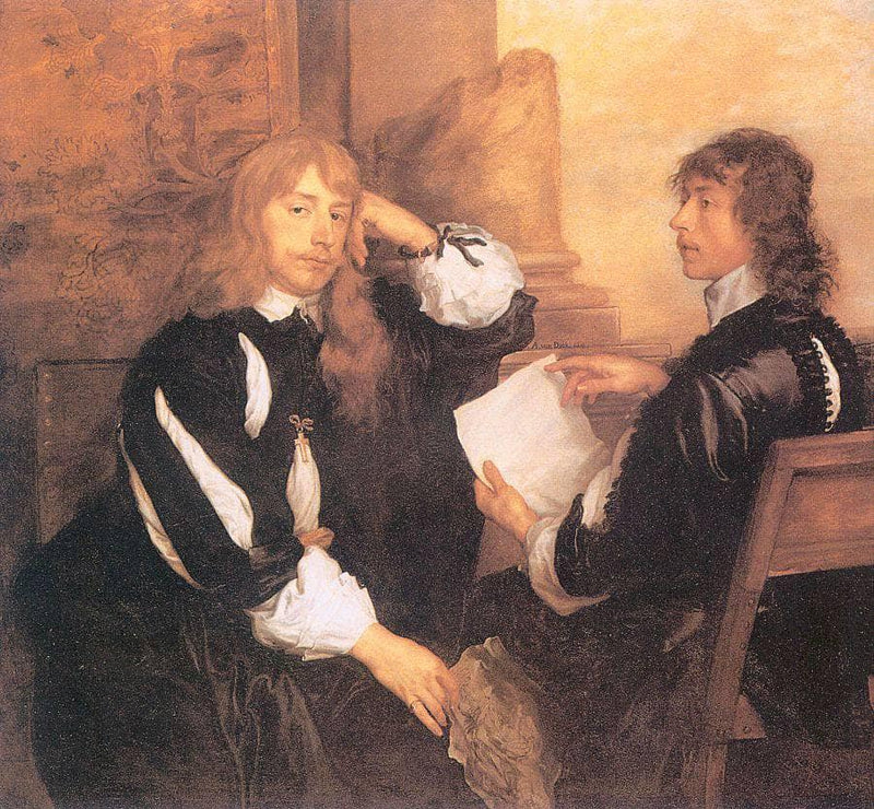 Thomas Killigrew and William, Lord Crofts by Anthony van Dyck — Oil Painting Reproduction
