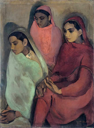 Three Girls in master bedroom