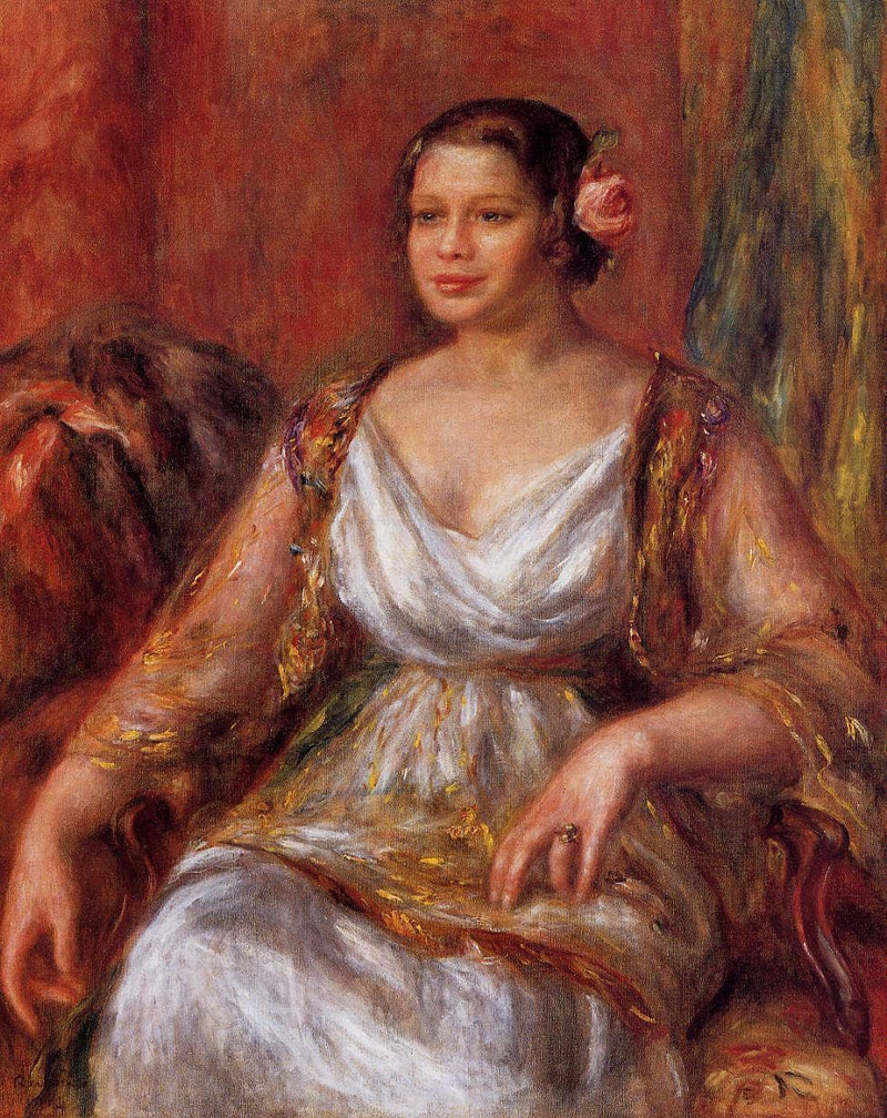 Tilla Durieux by Pierre-Auguste Renoir — Oil Painting Reproduction