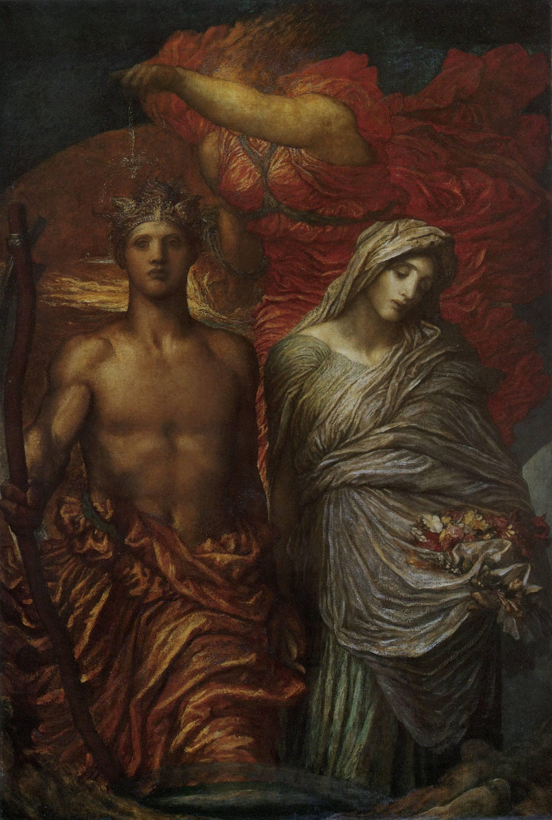 Time, Death and Judgement by George Frederick Watts — Oil Painting Reproduction