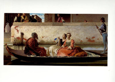 Titian's Gondola in master bedroom