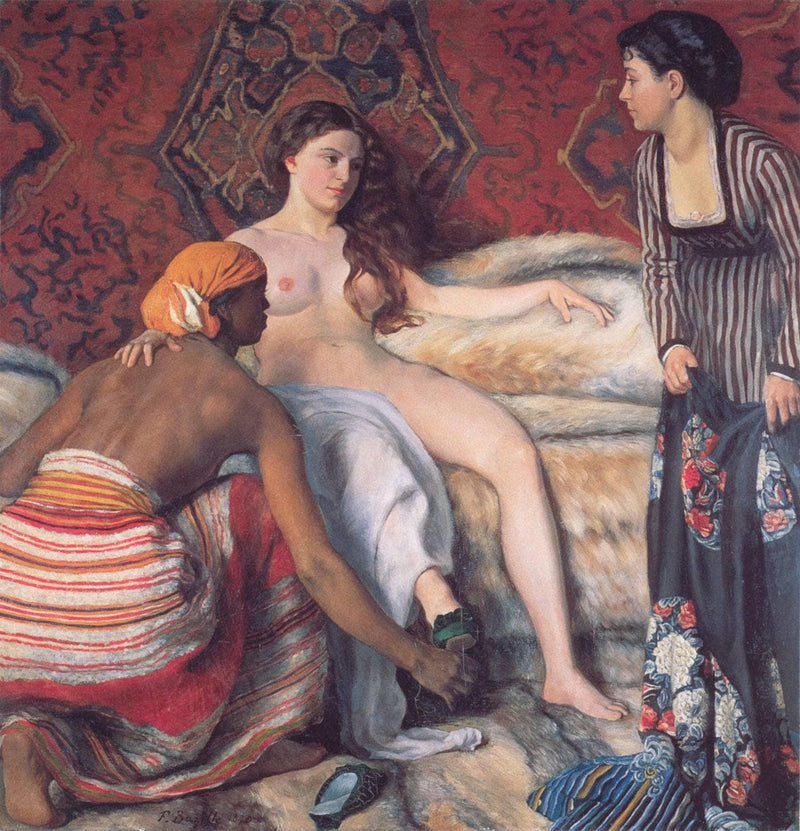 Toilet by Frederic Bazille — Oil Painting Reproduction
