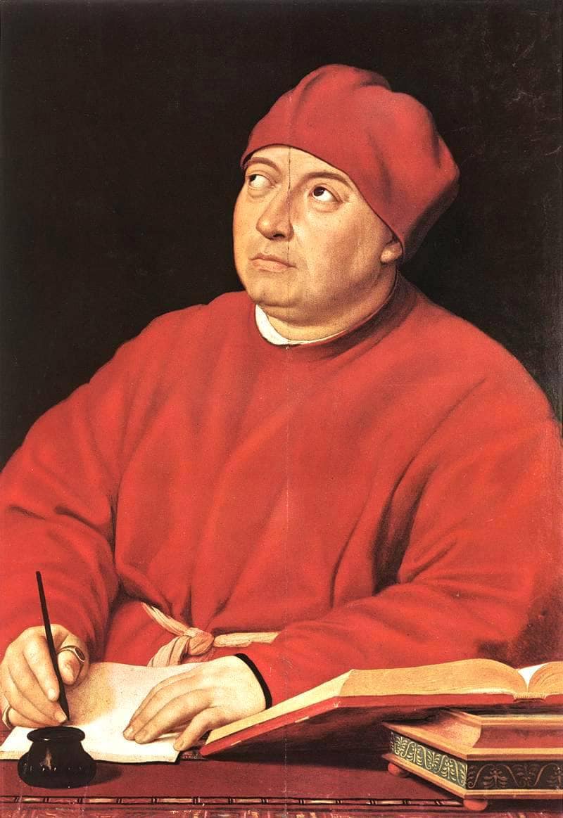 Tommaso Fedra Inghrami by Raphael — Oil Painting Reproduction