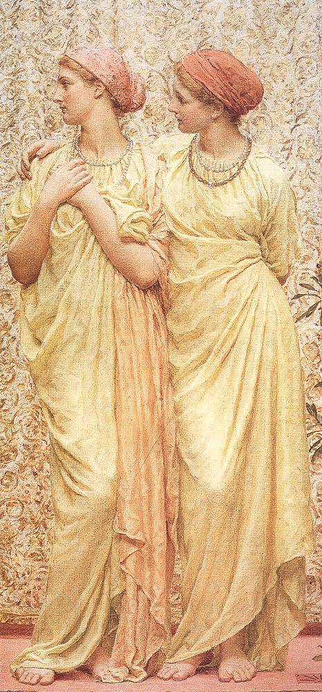 Topaz by Albert Joseph Moore, Oil Painting Reproduction