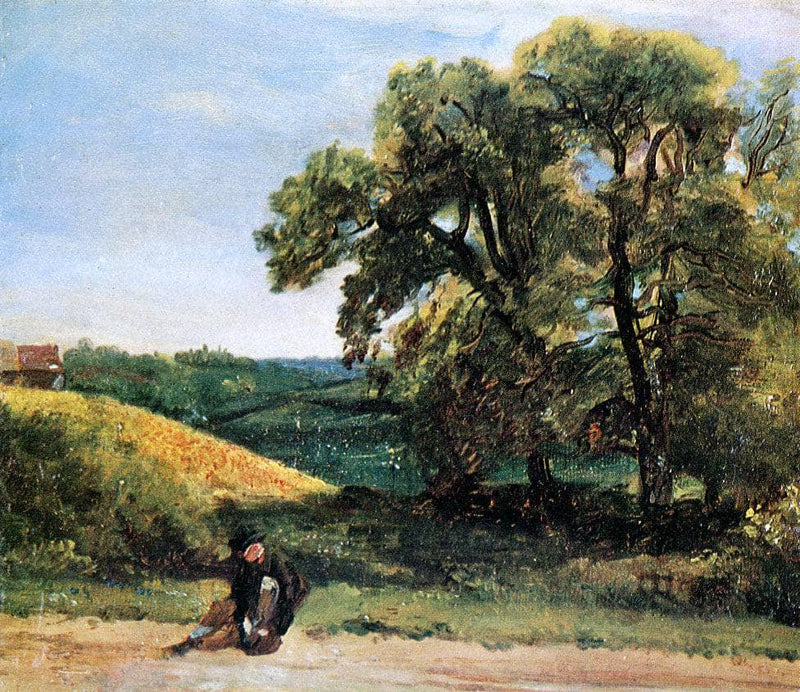 Traveller by John Constable — Oil Painting Reproduction