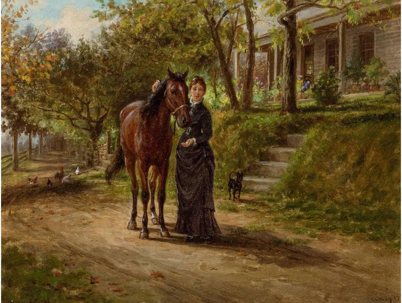 True Companions by Edward Lamson Henry — Oil Painting Reproduction