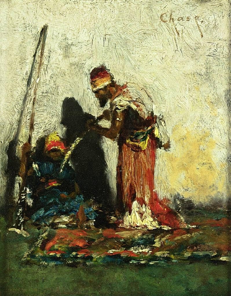Two Arabs by William Merritt Chase — Oil Painting Reproduction