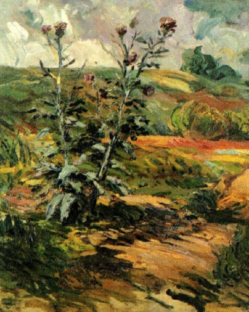 Two Thistles by Vincent van Gogh — Oil Painting Reproduction