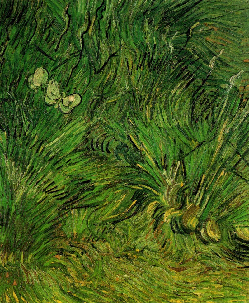Two White Butterflies by Vincent van Gogh — Oil Painting Reproduction