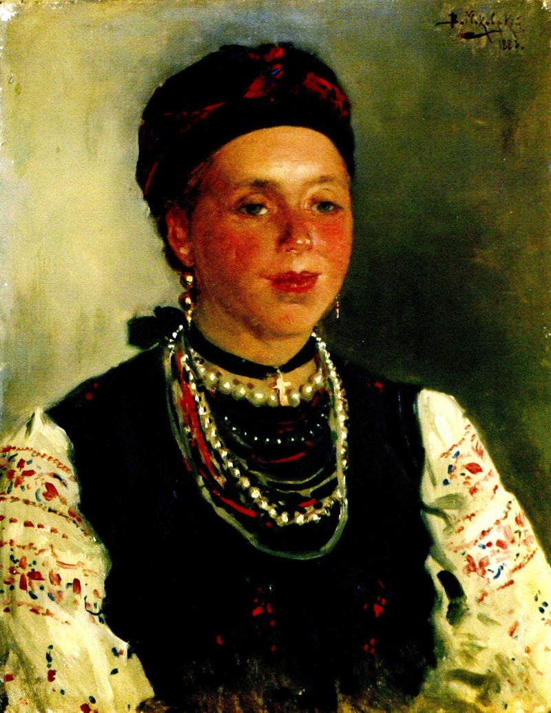 Ukrainian by Vladimir Makovsky — Oil Painting Reproduction