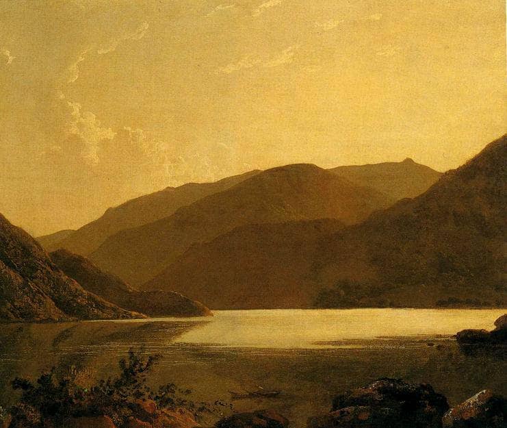 Ullswater by Joseph Wright — Oil Painting Reproduction