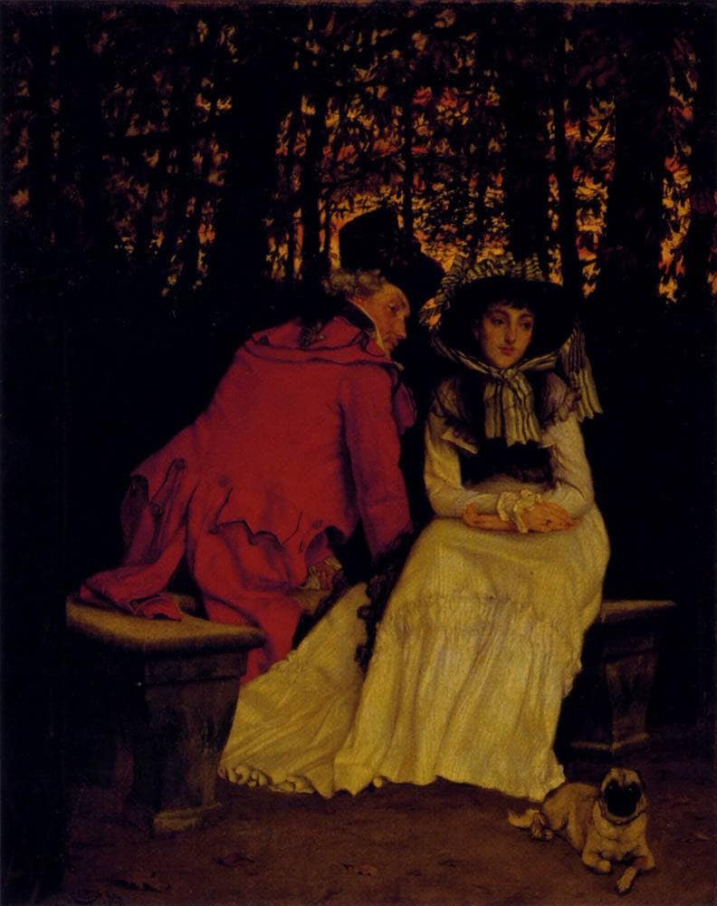 Unaccepted by James Tissot — Oil Painting Reproduction