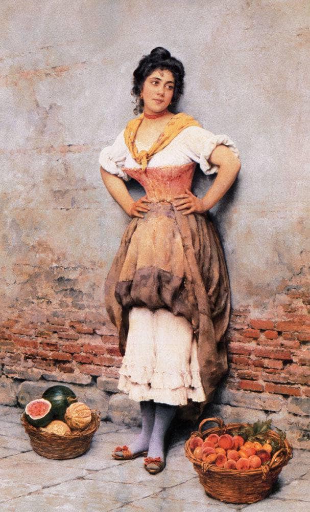 Unknown by Eugene de Blaas — Oil Painting Reproduction