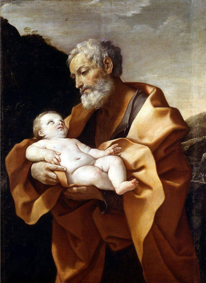 St Joseph by Guido Reni — Oil Painting Reproduction