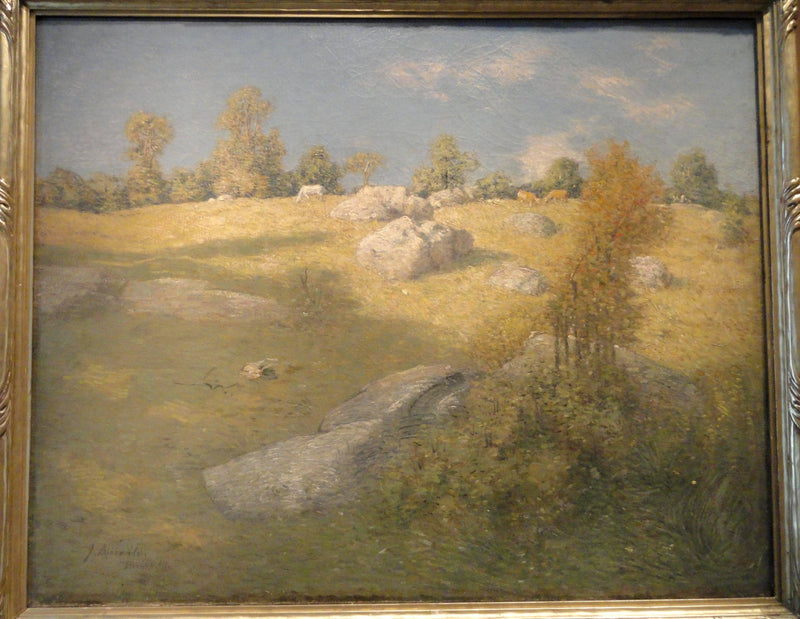 Upland Pasture by Julian Alden Weir — Oil Painting Reproduction