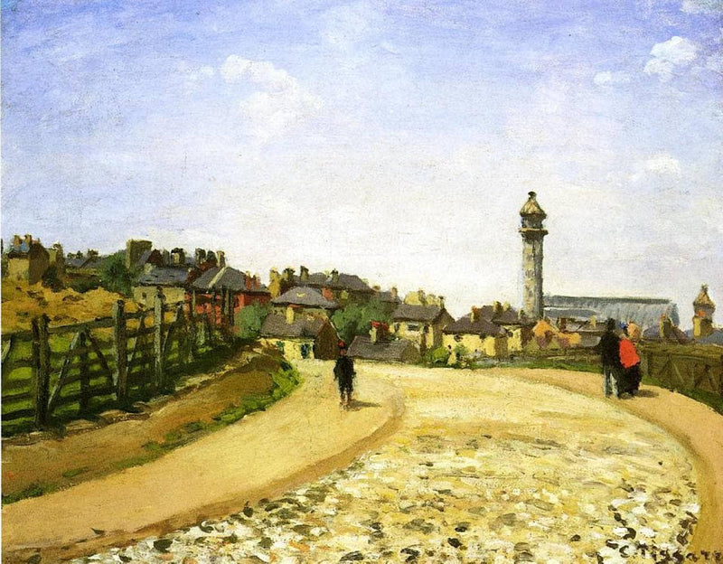 Upper Norwood, Crystal Palace, London by Camille Pissarro — Oil Painting Reproduction