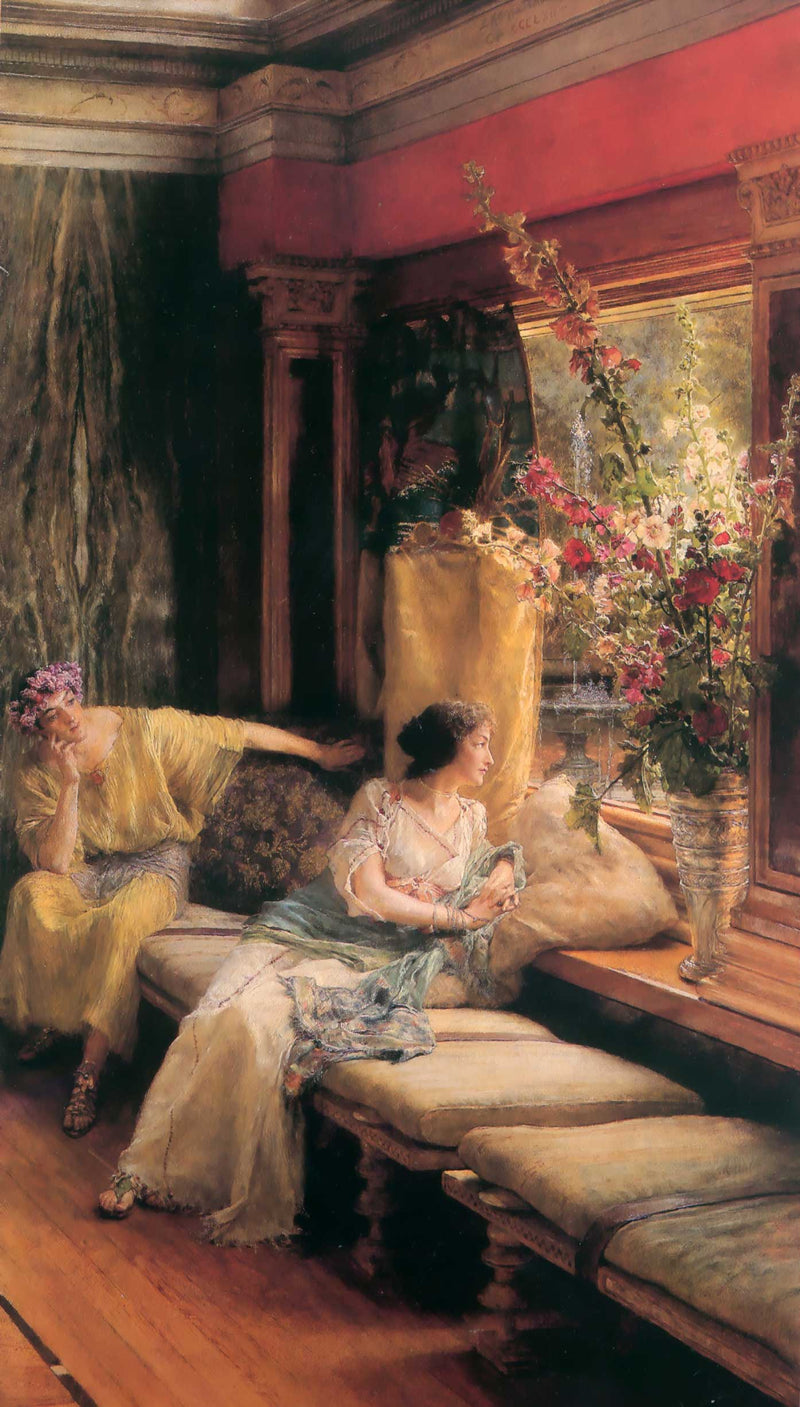 Vain Courtship by Sir Lawrence Alma-Tadema — Oil Painting Reproduction