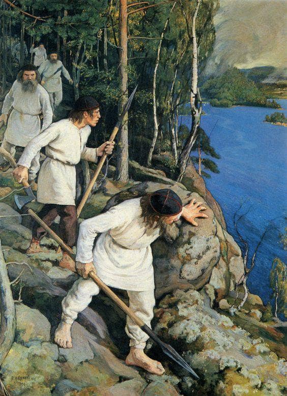 Vainolaista Vastaan by Pekka Halonen — Oil Painting Reproduction