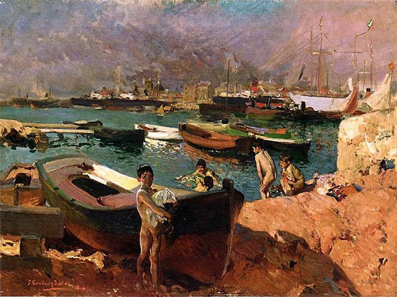Valencia by Joaquín Sorolla — Oil Painting Reproduction
